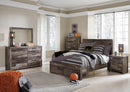 Derekson Queen Panel Bed with 2 Storage Drawers (Bed Size: Full)