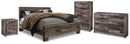 Derekson Queen Panel Storage Bed, Dresser, Chest and Nightstand