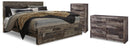 Derekson King Storage Bed, Dresser and Chest