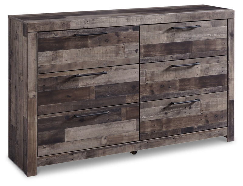 Derekson Queen Panel Storage Bed, Dresser, Chest and Nightstand