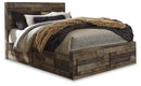 Derekson Queen Panel Bed with 4 Storage Drawers (Bed Size: Queen)