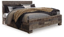 Derekson King Panel Bed with 2 Side Storage