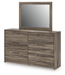 Elbrim Queen Panel Bed, Dresser, Mirror and Nightstand