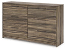 Elbrim Queen Panel Storage Bed, Dresser and Nightstand