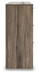 Elbrim Queen Panel Storage Bed, Dresser and Nightstand