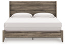 Elbrim King Panel Bed, Dresser, Mirror and Nightstand