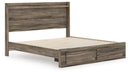 Elbrim King Panel Storage Bed, Dresser and Nightstand