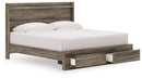 Elbrim King Panel Storage Bed