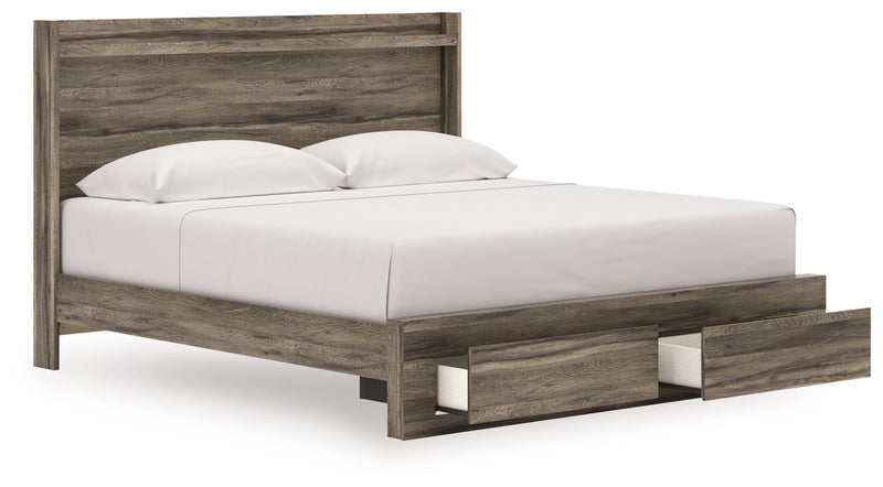 Elbrim King Panel Storage Bed