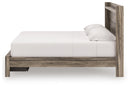 Elbrim King Panel Storage Bed, Dresser and Nightstand