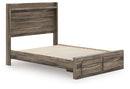 Elbrim Full Panel Storage Bed