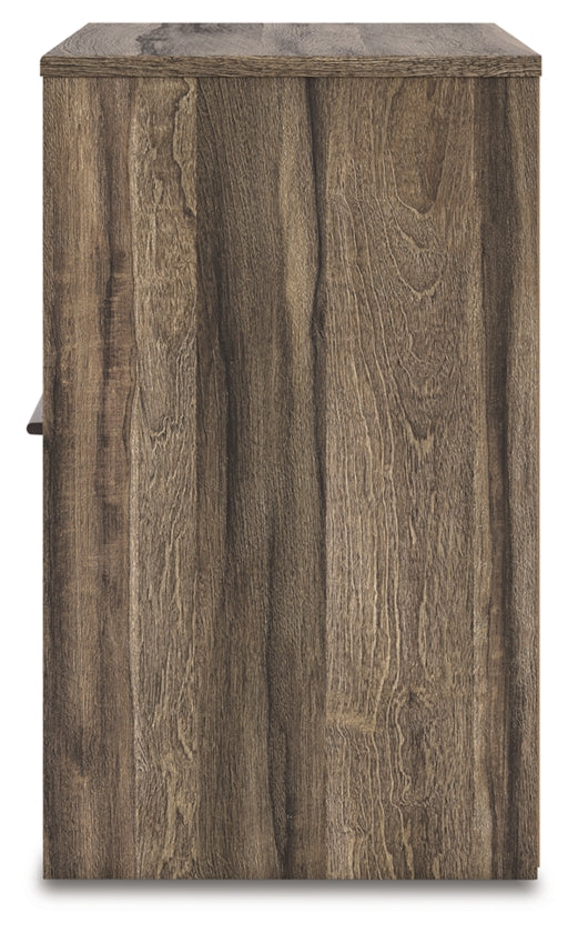 Elbrim King Panel Bed, Dresser, Mirror and Nightstand