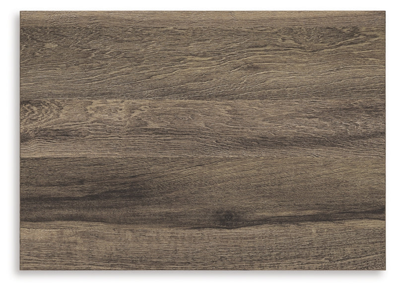 Elbrim King Panel Storage Bed, Dresser and Nightstand