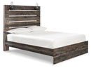 Drystan Queen Panel Bed, Dresser, Mirror and 2 Nightstands