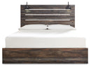 Drystan King Panel Bed and 2 Nightstands