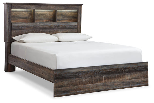 Drystan Queen Bookcase Bed (Bed Size: Queen)