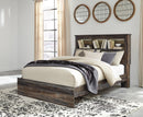 Drystan Queen Bookcase Bed, Dresser and Chest
