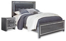 Lodanna Queen Panel Bed and Nightstand