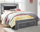 Lodanna Queen Panel Bed with 2 Storage Drawers (Bed Size: Full)
