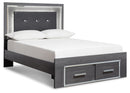 Lodanna Queen Panel Bed with 2 Storage Drawers (Bed Size: Full)