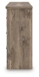 Rusticott King Poster Bed, Dresser and Nightstand