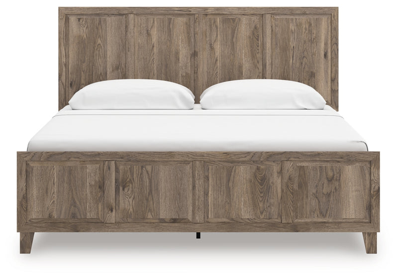 Rusticott King Panel Bed