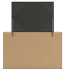 Lawroy Queen Panel Bed with Storage, Dresser and Mirror