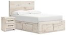 Lawroy Full Storage Bed and Nightstand