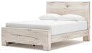 Lawroy Queen Panel Bed with Storage, Dresser and Mirror