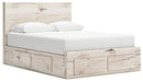 Lawroy Queen Panel Storage Bed, Dresser and Mirror