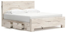 Lawroy King Panel Bed with Storage