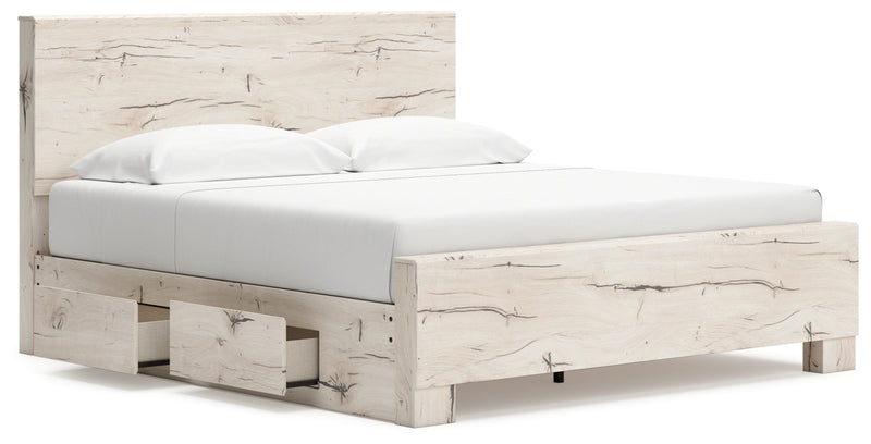 Lawroy Queen Panel Bed with Storage (Bed Size: King)