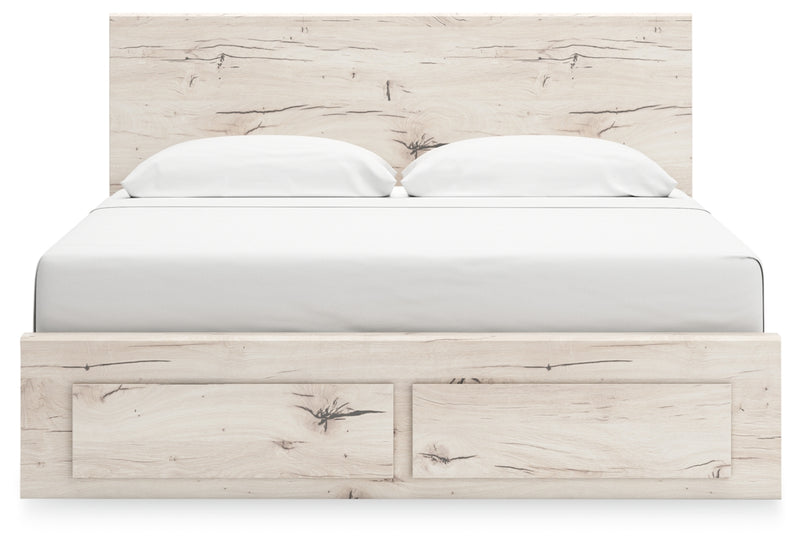 Lawroy King Storage Bed, Dresser and Nightstand