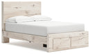 Lawroy Full Panel Storage Bed, Dresser and Mirror