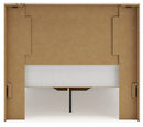 Lawroy Full Panel Storage Bed, Dresser, Mirror and Nightstand
