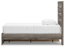 Graystorm Twin Panel Storage Bed