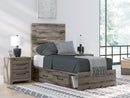 Graystorm Twin Panel Storage Bed