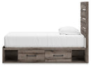 Graystorm Queen Panel Bed with Storage (Bed Size: Twin)
