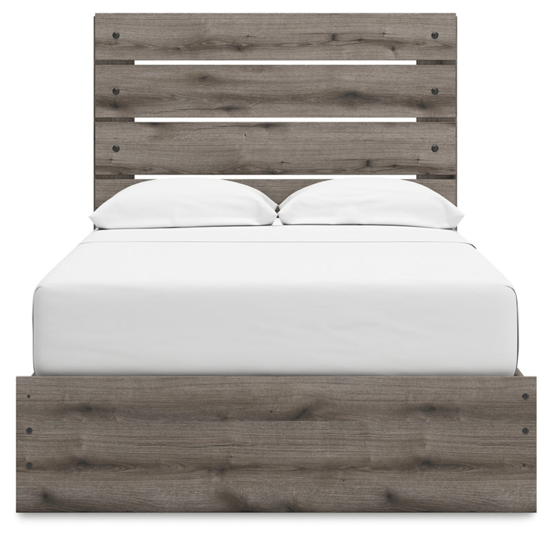 Graystorm Full Panel Storage Bed