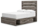 Graystorm Queen Panel Bed with Storage (Bed Size: Full)