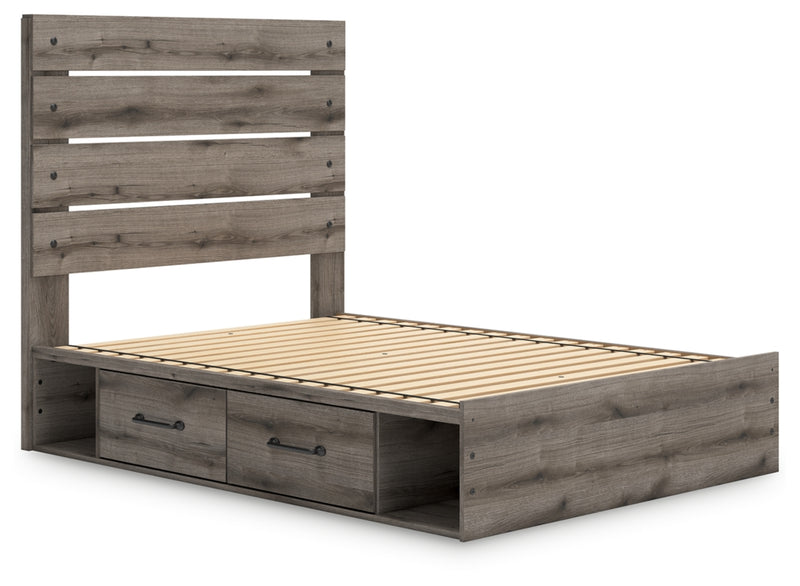 Graystorm Queen Panel Bed with Storage (Bed Size: Full)