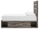 Graystorm Full Panel Bed with Storage