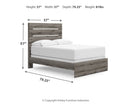 Graystorm Queen Panel Bed (Bed Size: Full)