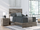 Graystorm Queen Panel Bed (Bed Size: Full)
