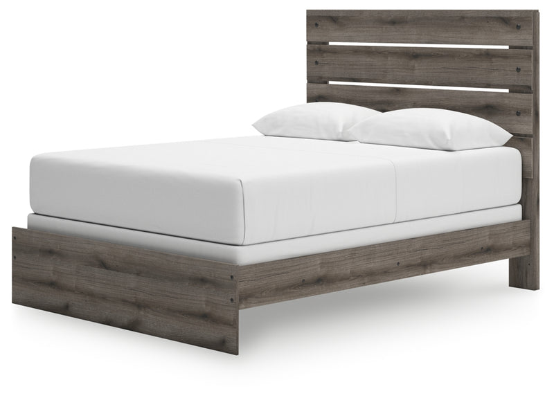 Graystorm Queen Panel Bed (Bed Size: Queen)