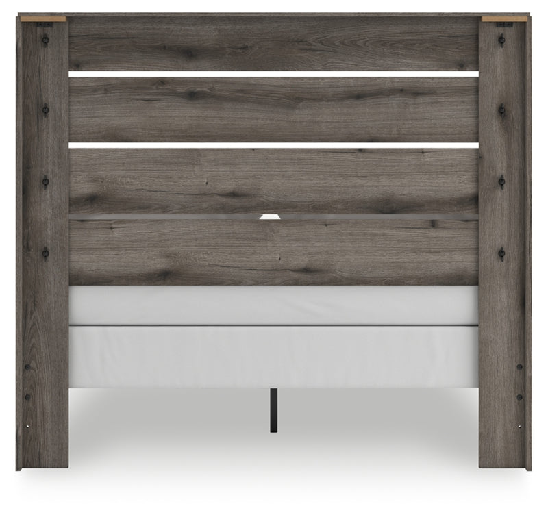 Graystorm Queen Panel Bed (Bed Size: Queen)