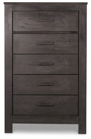 Brinxton King Panel Bed, Dresser, Mirror and Chest