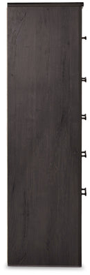 Brinxton King Panel Bed, Dresser Mirror, Chest and 2 Nightstands