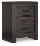 Brinxton King Panel Bed, Dresser Mirror, Chest and 2 Nightstands