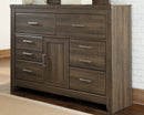 Juararo King Poster Bed, Dresser, Chest and Nightstand